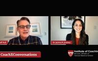 LinkedIn Live Screenshot of Jeffrey Hull & Jacinta Jimenez CoachXConversation